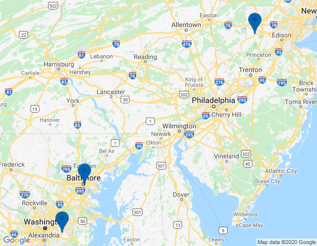 Map of dancker | Baltimore, MD