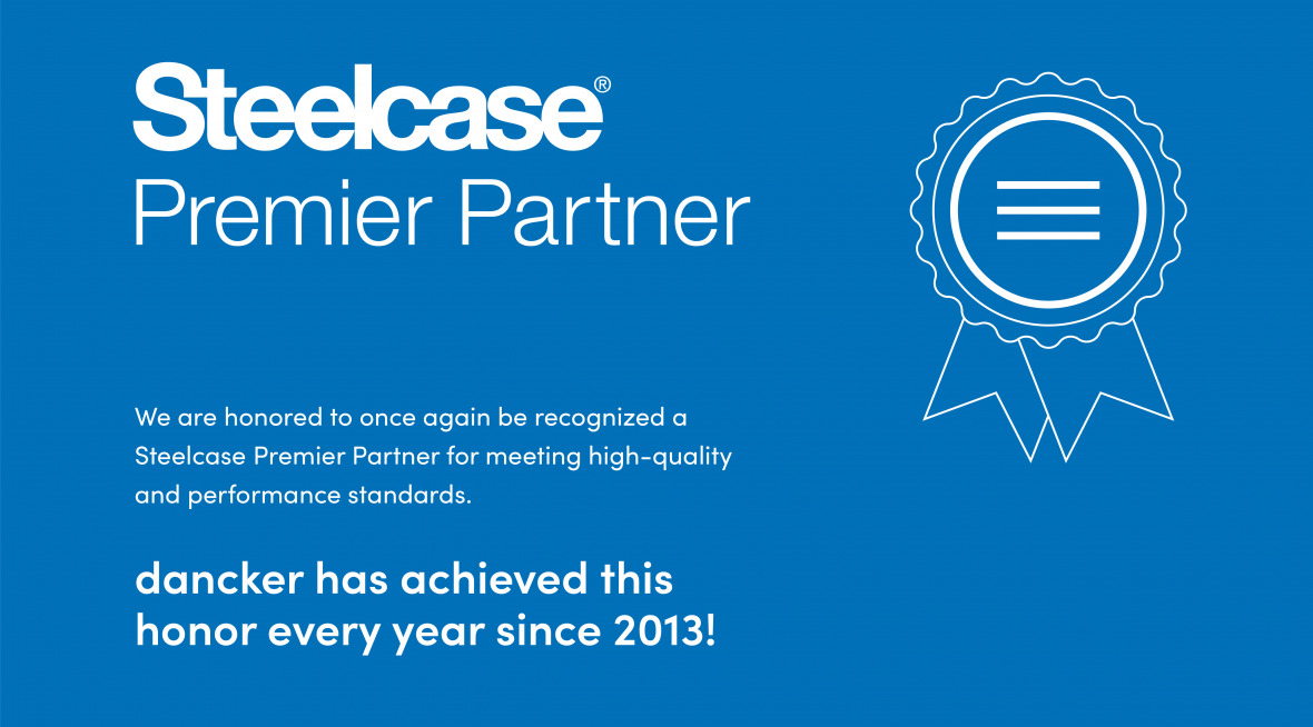 steelcase premier partner award graphic