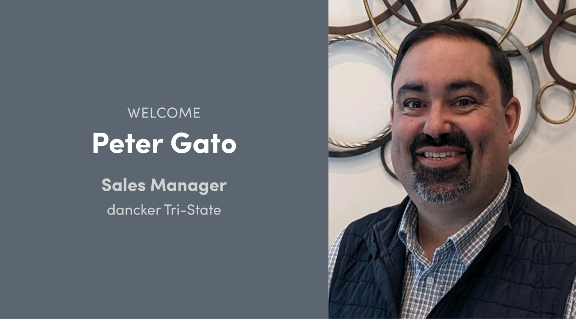 Peter Gato joins dancker as Sales Manager
