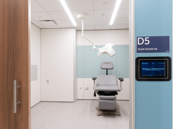Exam Room at Jefferson Honickman Center, Philadelphia